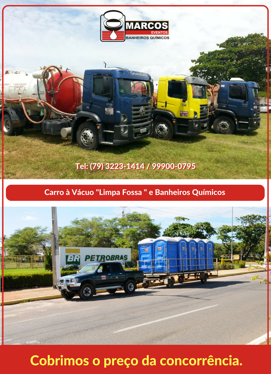 limpeza de fossa em aeroporto, aracaju