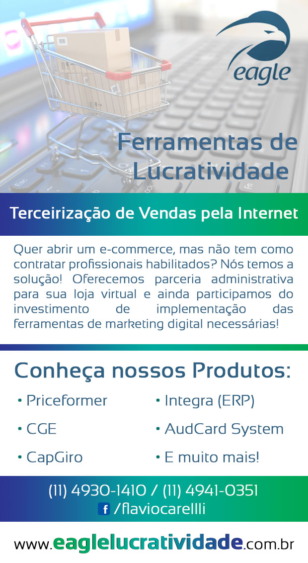Eagle Lucratividade - Terceirizao de Vendas pela Internet em So Bernardo do Campo, Rudge Ramos