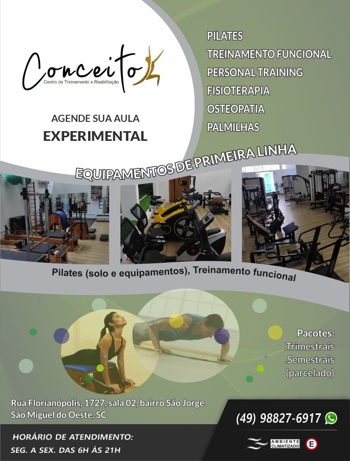 Studio de Pilates no Centro de Palhoa, Aulas de Pilates com Fisioterapeuta, Fisioterapia