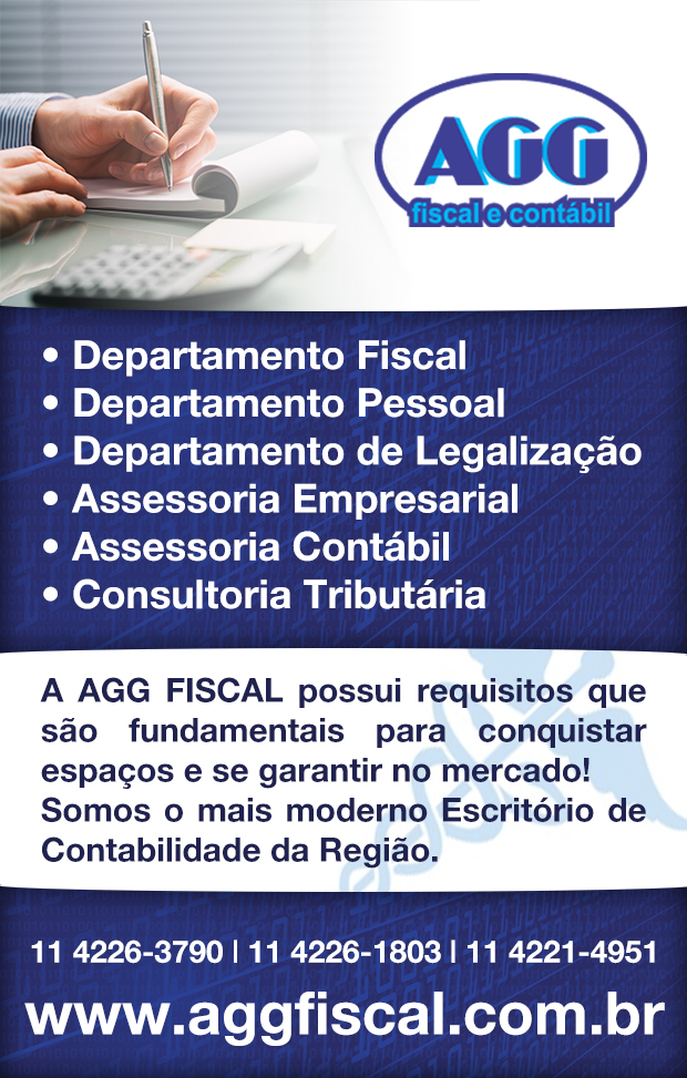 AGG - Fiscal e Contbil - Assessoria Contbil no Taboo, Diadema