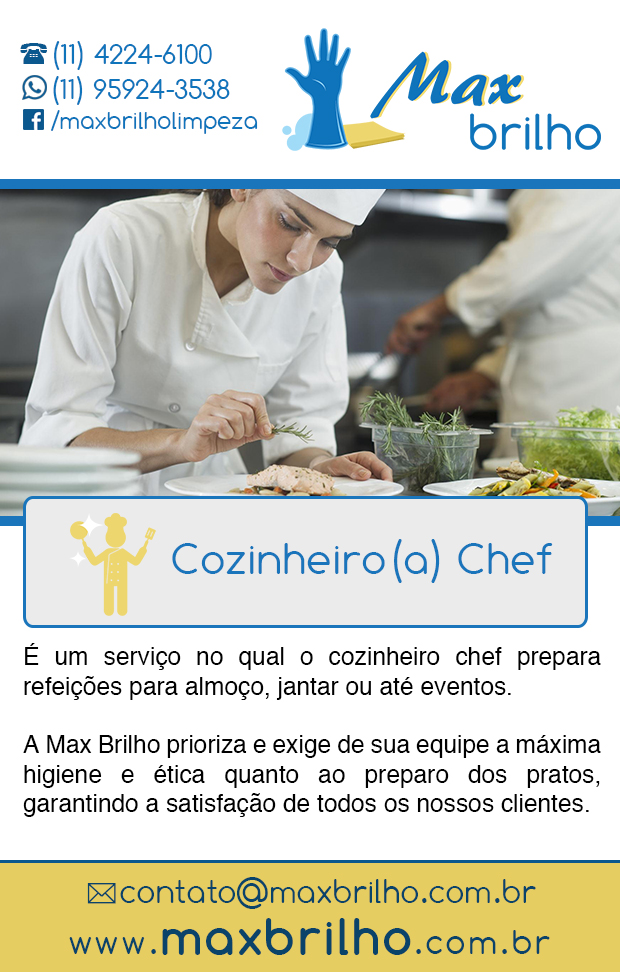 Max Brilho - Chef de Cozinha em So Caetano do Sul, Nova Gerti