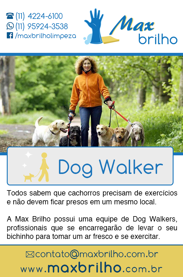 Max Brilho - Dog Walker em So Bernardo do Campo, Pauliceia