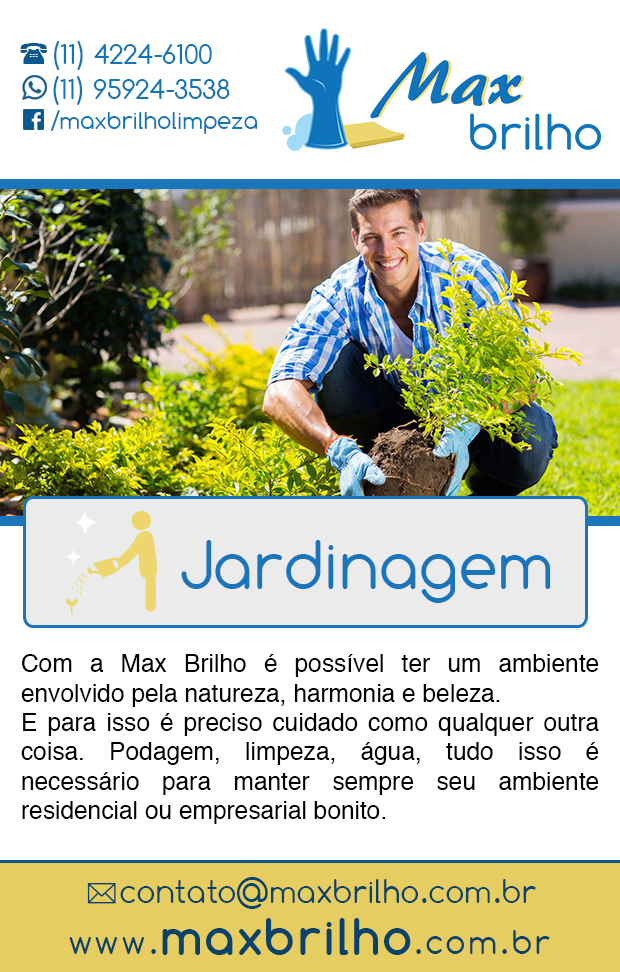 Max Brilho - Jardinagem em So Bernardo do Campo, Pauliceia