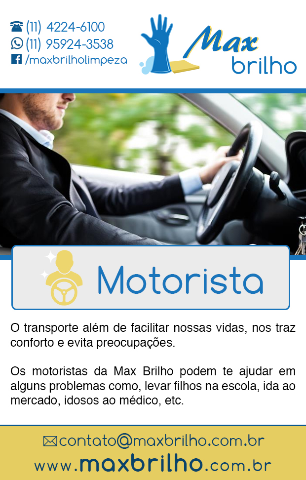 Max Brilho - Motorista Particular em So Bernardo do Campo, Estoril