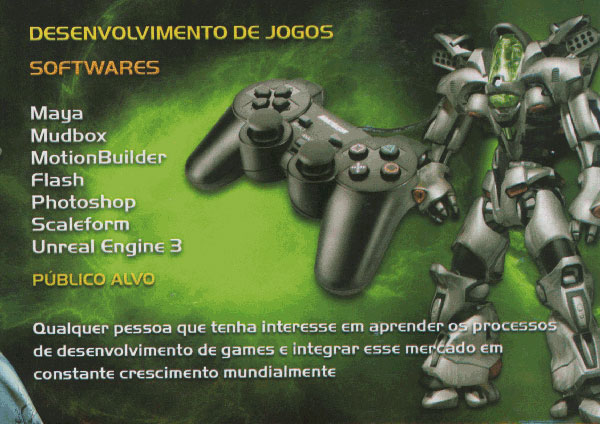 Cursos de Desenvolvimento de Jogos - Excel Inforenglish em Feira de Santana