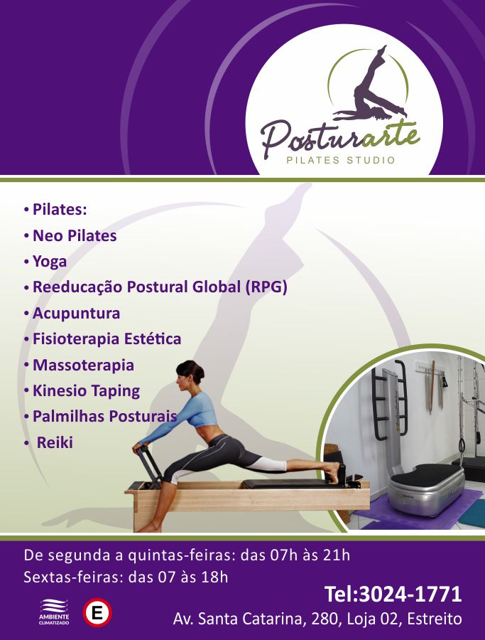 estdio de pilates em estreito, florianpolis, rpg, fisioterapia, esttica facial e corporal