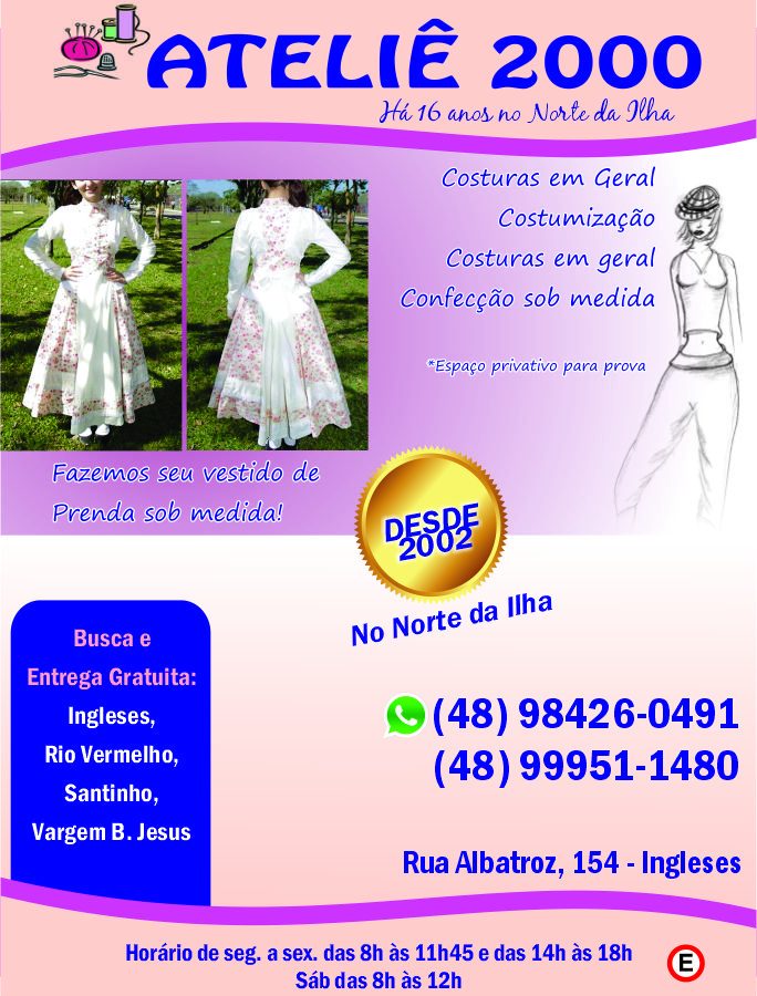 ateli de costura em ingleses, norte da ilha, florianpolis, costureira, costura, reforma de roupas