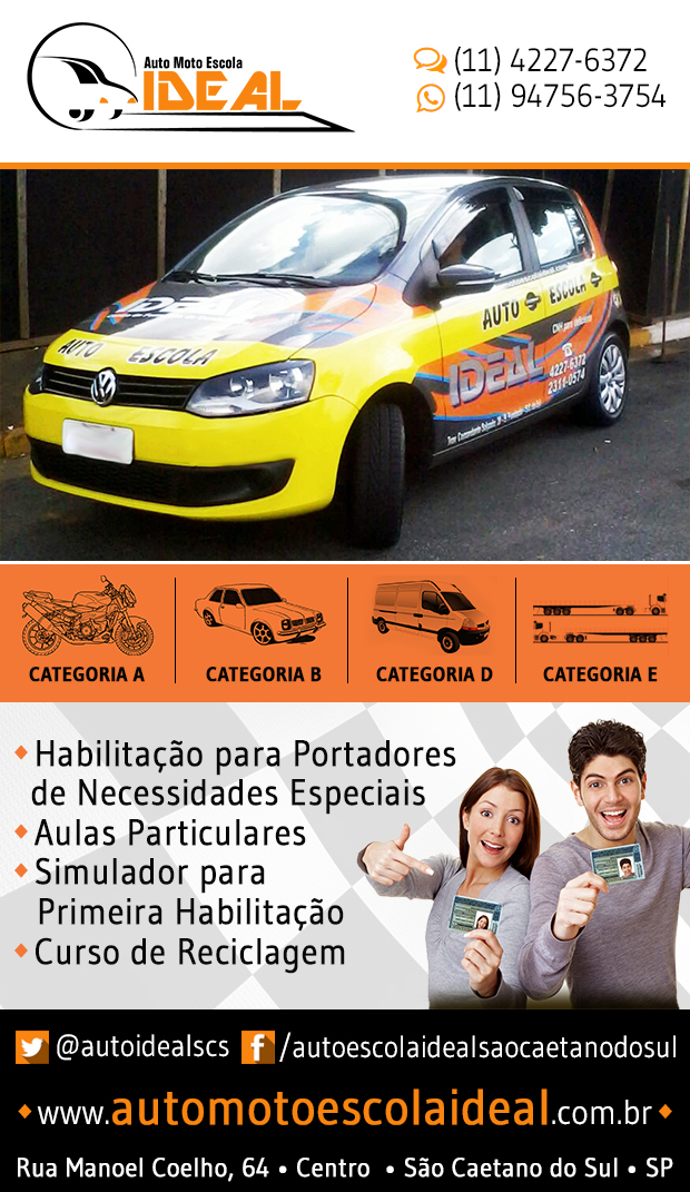 Auto Moto Escola Ideal - Simulador para Primeira Habilitao em So Caetano do Sul, Prosperidade