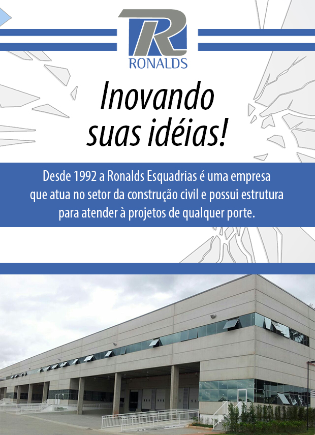 Ronalds - Esquadrias de Alumnio para Indstrias em Sade, Zona Sul, So Paulo