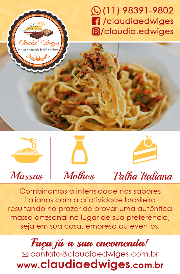 Claudia Edwiges Massas Artesanais - Restaurante Vegetariano  no Sacom, So Paulo