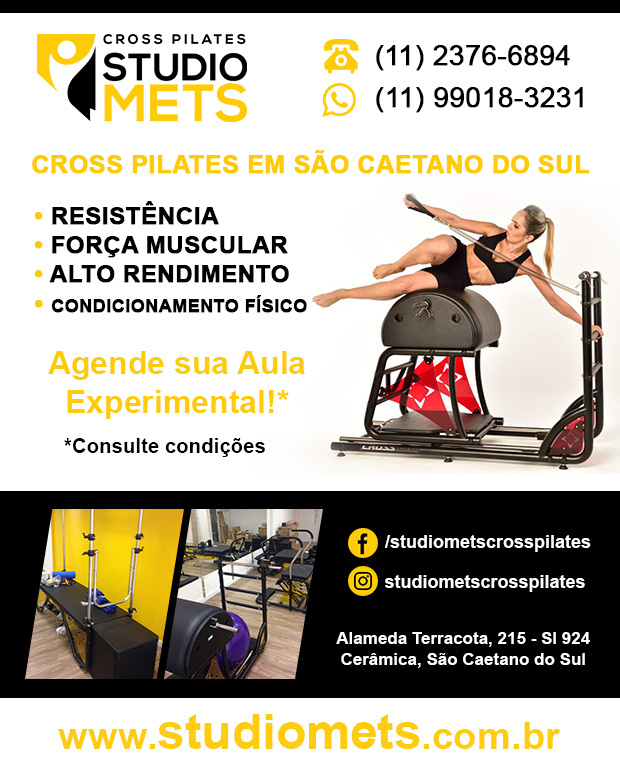 Studio Mets - Cross Pilates em Santa Paula, So Caetano do Sul